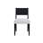 Aniek Alistair Upholstered Black Dining Chair