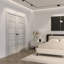 Porte standard en bois manufacturé massif lambrissé Louver-93831379-93831377