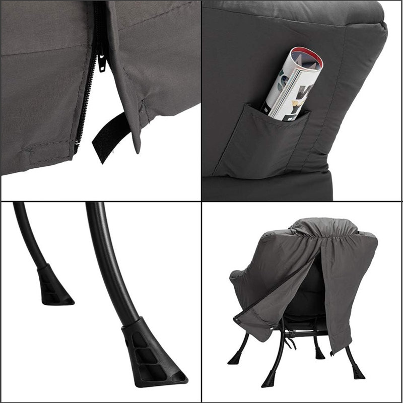 Fauteuil paresseux en tissu avec fauteuil de lecture pour salon
