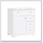 Meuble-lavabo de 30 po avec comptoir d'évier, meuble-lavabo avec porte et deux tiroirs, panneaux de fibres à densité moyenne, bois massif, un paquet (nouvelle couleur WF317773AAK)-1484850974