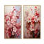 «Pink Orchard Tree Ballet Of Cherry Blossoms IV», ensemble de 2 impressions sur toile de cerisier-2040839980-2040839978