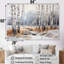 Ensemble de décorations murales argent minimalisme-107761487-107761482