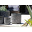 Pot de fleurs Redondo en grès, taille moyenne, lot de 4 - Intérieur/Extérieur-1631574029-1631574031