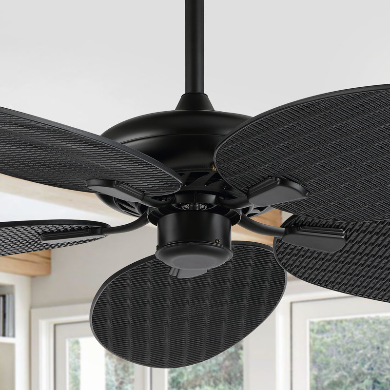 Crellin 52'' Ceiling Fan, Black