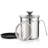 Cook N Home Bacon Grease Container With Strainer, Stainless Steel Oil Grease Storage Can 2.5 Quart, Pot Fat Storage With Lid, Easy Grip Handle Suitable For Storing Frying Oil And Cooking Grease 