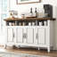 Buffet Modern Farmhouse avec 4 portes