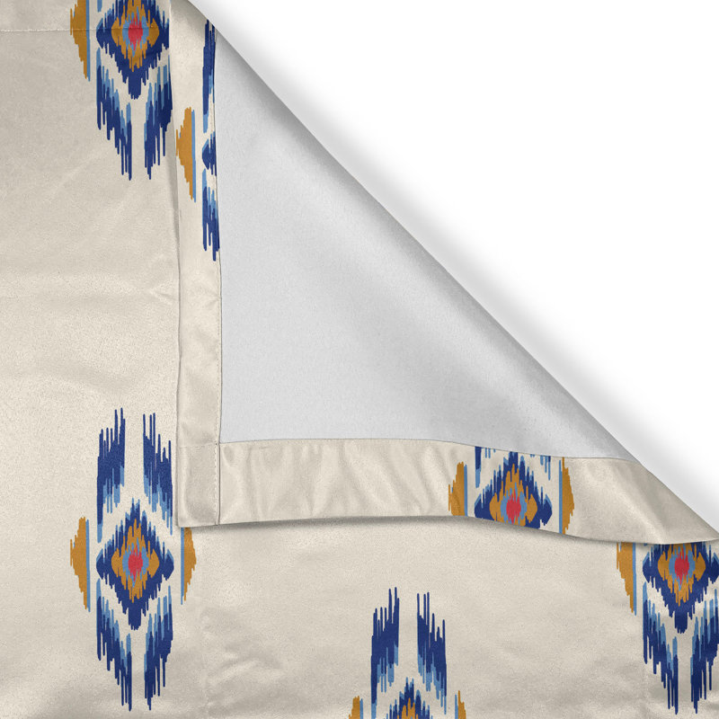 Semi Sheer Curtain Pair