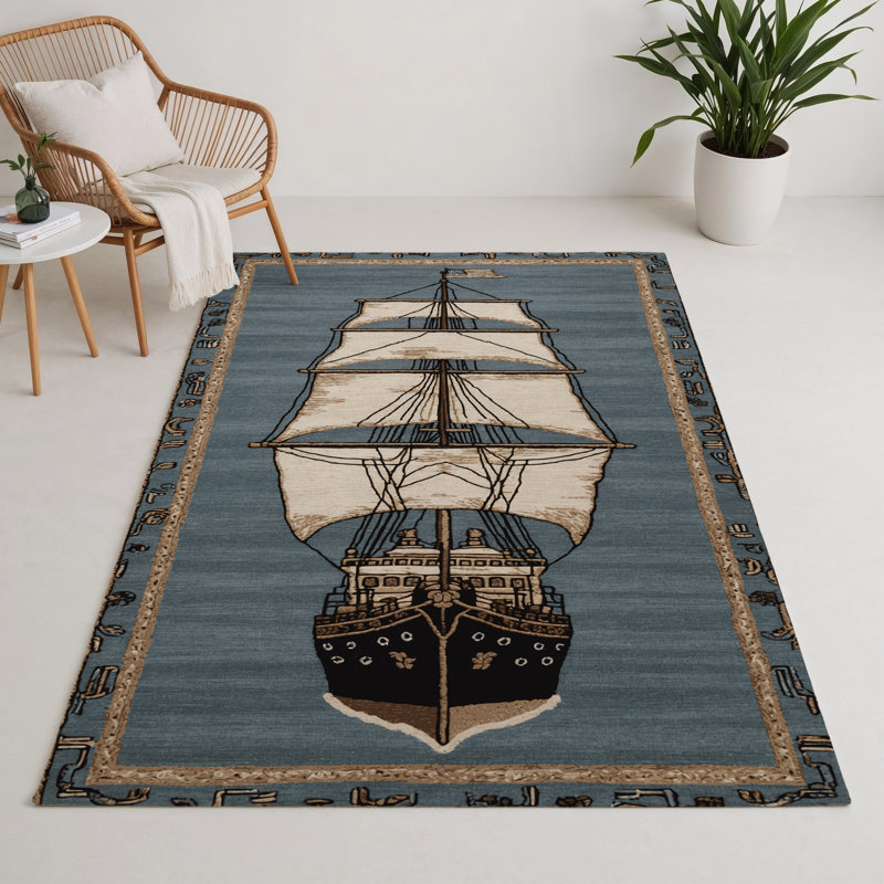 Tapis intérieur et extérieur gris Transport, Rectangle 9 pi x 12 pi