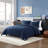 Microfiber Stripe Nautica Solid Cozy Reversible Comforter Set-78045772