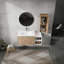 Meuble-lavabo mural 42 po avec lavabo et armoire d'appoint 42 po
