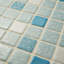 Crystalline Square 1.1" x 1.1" Porcelain Grid Mosaic Wall & Floor Tile-1847896183