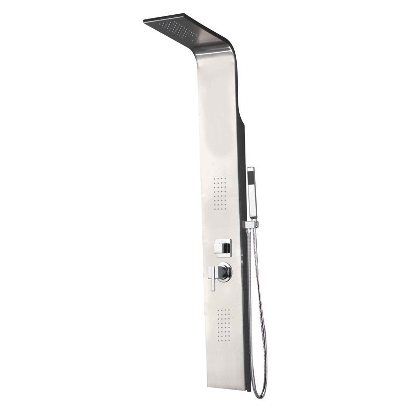 Cobra 63'' Shower Panel with Fixed Shower Head