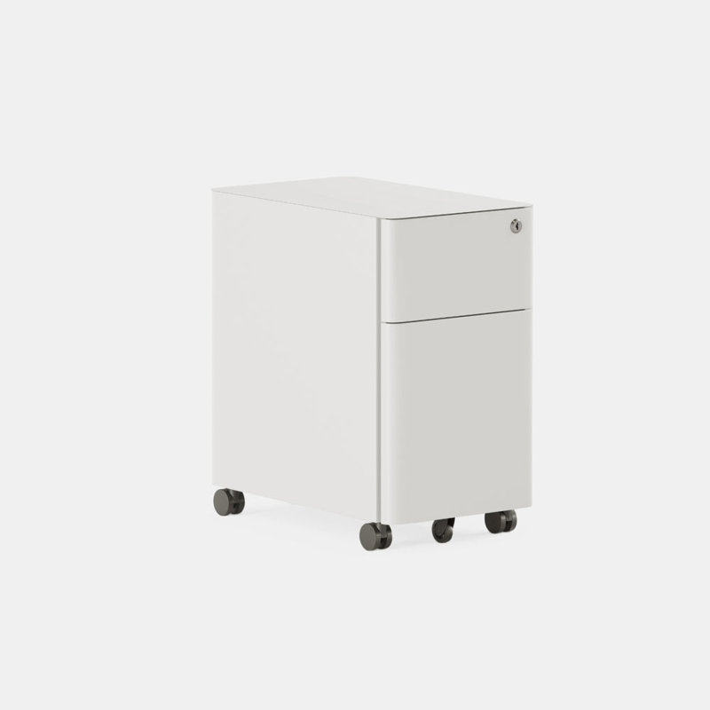 Small Filing Cabinet, White