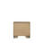 Lakkari Antique Oak Nightstand