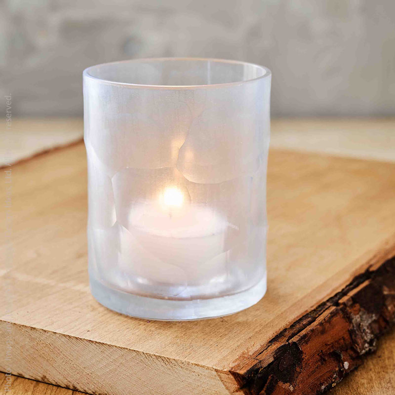 Pearson votive holder, Clear