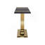 Meuble de salon contemporain en acier inoxydable 1pc