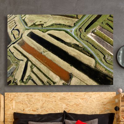 Green Paths' Painting Print on Wrapped Canvas -  Marmont Hill, MH-BOUPHO-10-C-60