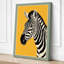 Striped Profile Graphic - Wrapped Canvas-1978734334-1978734333