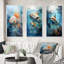 «Fishing Majestic Catch», 3 pièces sur toile-1436373621-1436373618