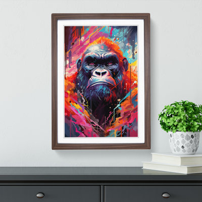 Gorilla Futurism No.2 - Framed Print