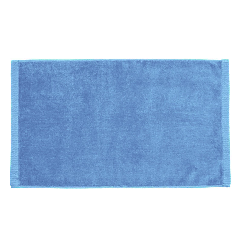 Parushka Cotton Bath Towel, Sky Blue