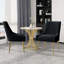 Chaise d'appoint en velours Lashana-1723184953