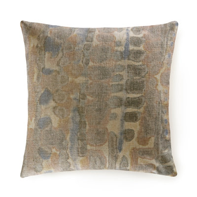 Under Currents Pillow Dusk Printed Poly | Linen Made-To-Order