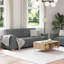 Ensemble de canapé vidaXL gris foncé-252702634