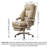 Modern Leather Office Chair with Footrest
