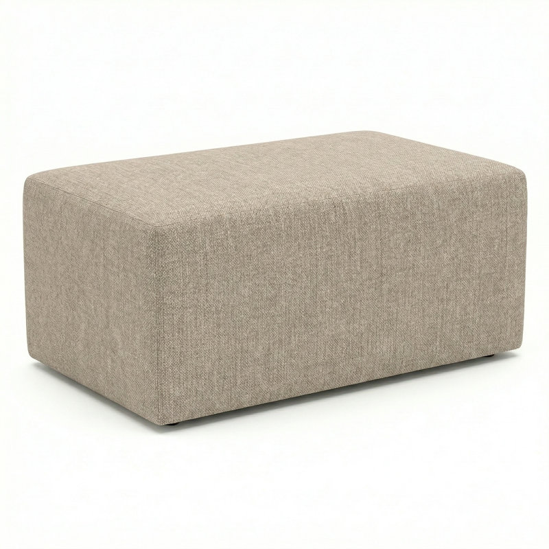 Pouf d'extérieur berlinois Lily Hive 18X30x13, Beige