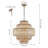 Ebtisam 9 - Light Dimmable Tiered Chandelier