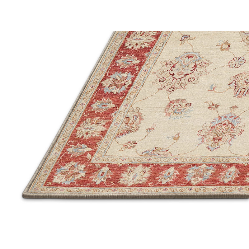 Tapis traditionnel mehroon/noir/bleu, Rectangle 8 pi x 12 pi
