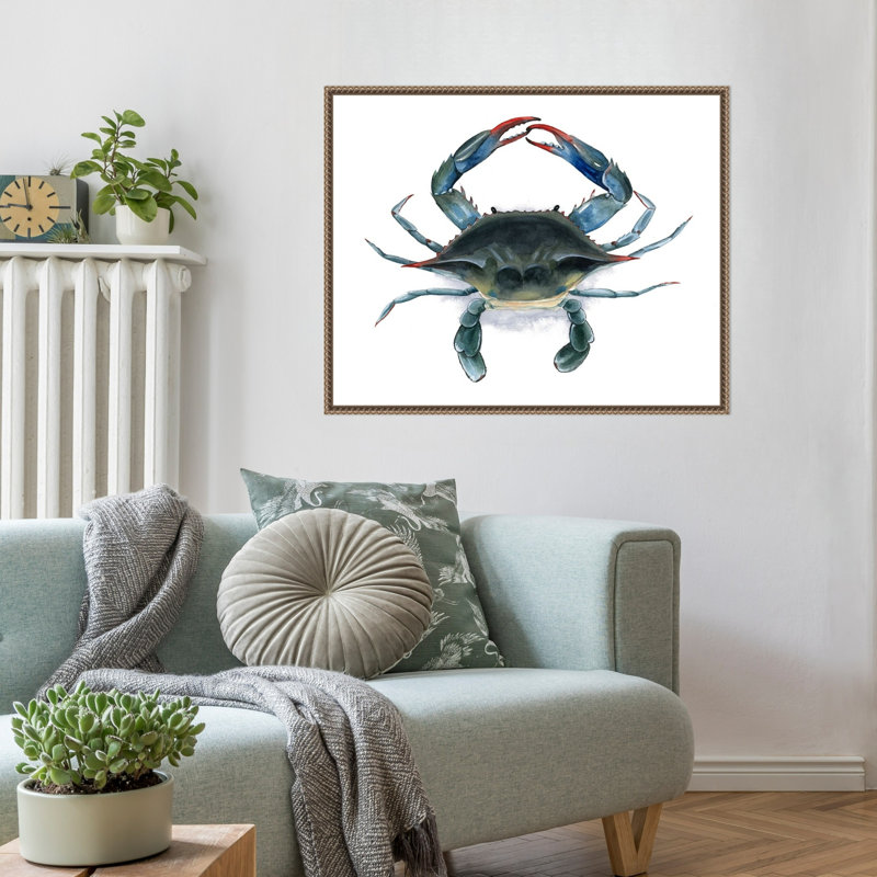 «Back Bay Catch I» par Grace Popp, reproduction d'art sur toile encadrée, H 23 po x l 28 po