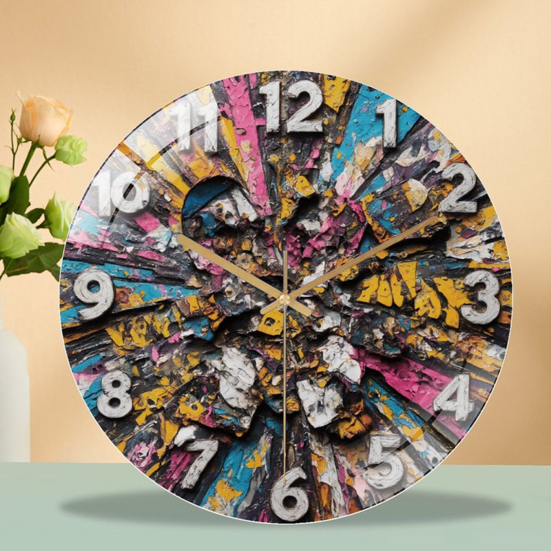 Horloge murale 12 po