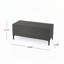 Banc de rangement en rotin pour l'extérieur-1412543004