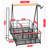 Metal Rectangle Flatware Caddy-1393991675