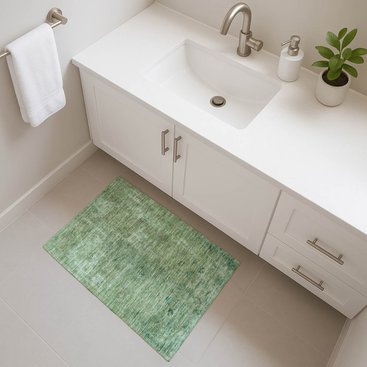 Premium Machine Washable Marasco AMF1629 Global Rug
