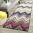 Aljoharah Performance Chevron Rug-1460873890