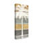 « beachscape palms v gold neutral », reproduction d’impression sur toile tendue-33425352