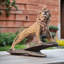 Sculpture d'un lion