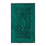 Fine Vibrance One-of-a-Kind 3' 2" X 5' 3" Hand Knotted Area Rug