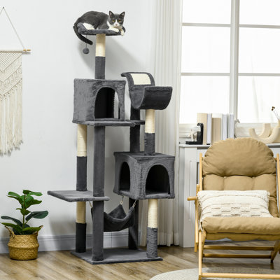 449.58cm H Cat Tree