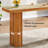 62.9 Inch Bar Table Wood Counter Height Pub Table