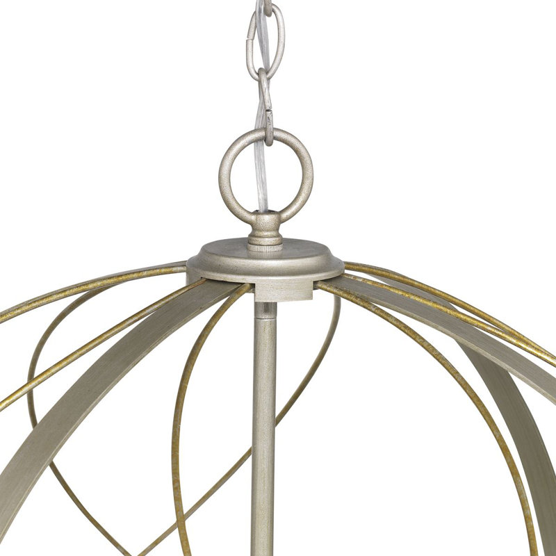Brandywine 16" Silver Ridge and Bronze LED Pendant Light