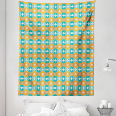 Geometric Tapestry Wall Hanging