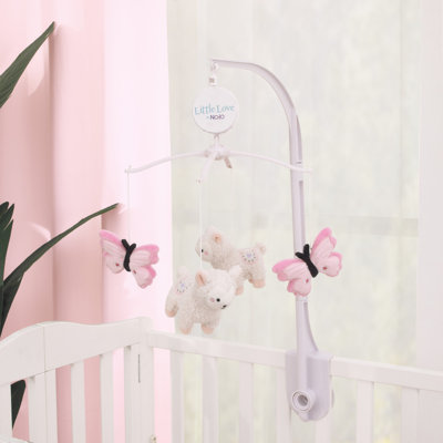 Nojo Sweet Llama and Butterflies Mobile