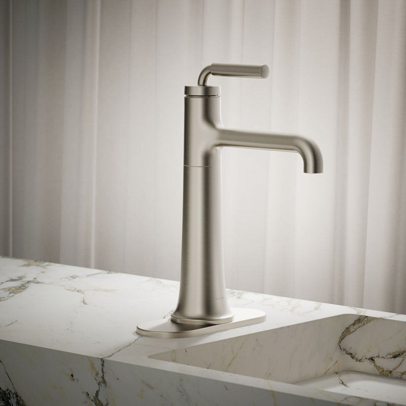 Tone Single-Handle Bathroom Sink Faucet, 1.2, Vibrant Brushed Nickel