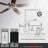 Ceiling Fan Remote & Wall Controls