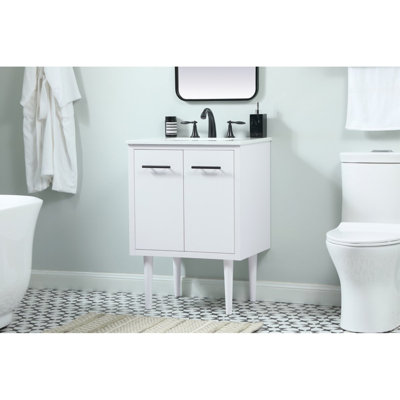 Ensemble de meuble-lavabo simple 24 po Cyrus