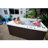 Lifesmart Spas LS350 Plus 110 Volt 5-Person 28-Jet Rectangle Plug and Play Hot Tub with Ozonator